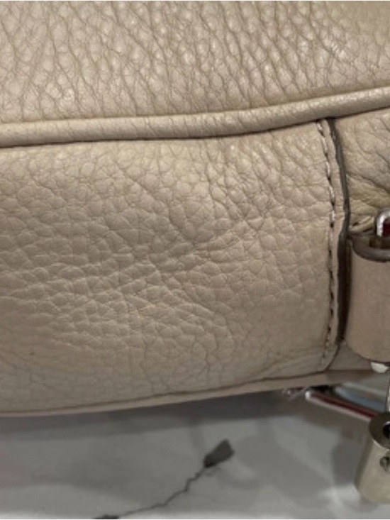 Marc Jacobs Taupe Pebbled Leather Crossbody Flash Camera Bag 2016 ASY 3157 EUC